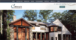 Desktop Screenshot of cormackconstructionmanagement.com
